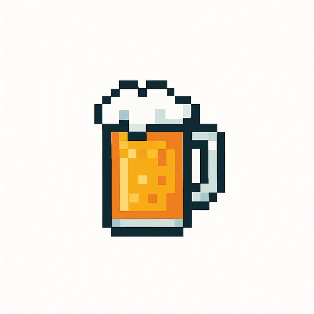8-Bit Pixel Icon — example output