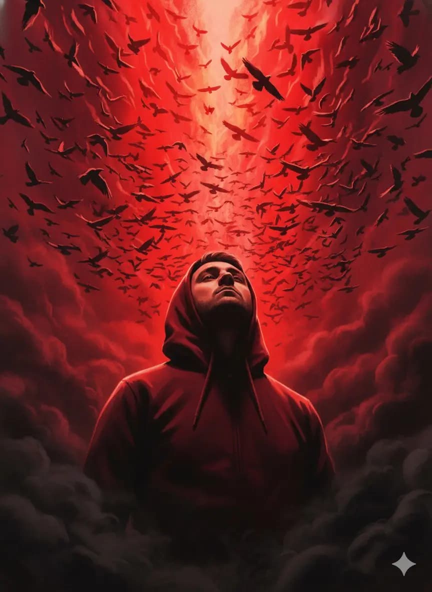 A Fiery Flight of Imagination — example output