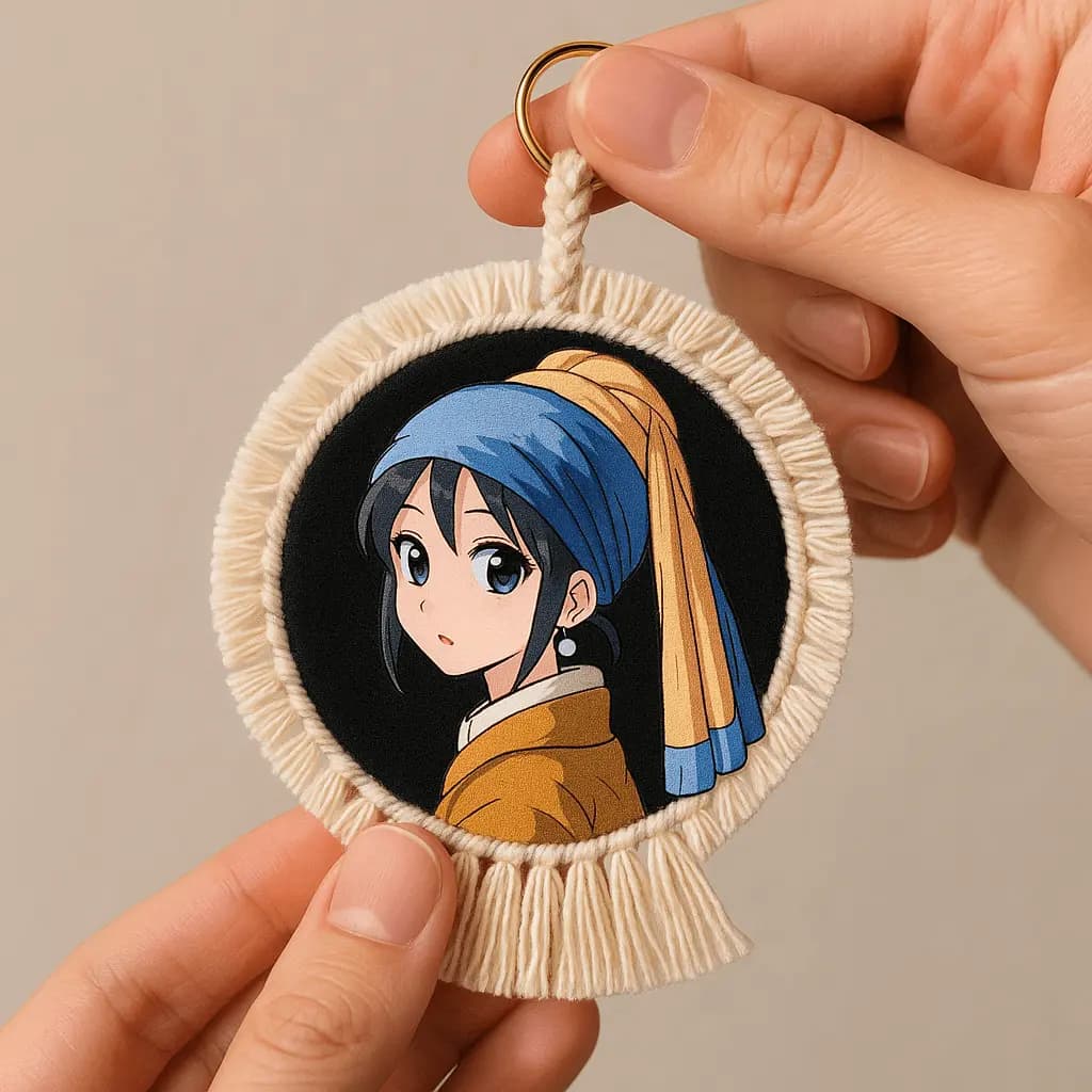 Anime-style Badge — example output