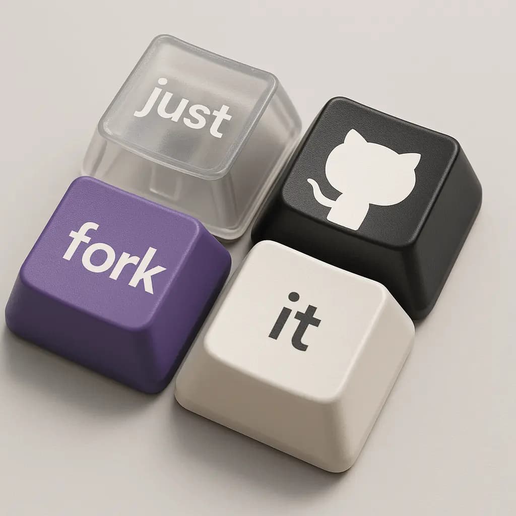 Branded Mechanical Keycaps — example output