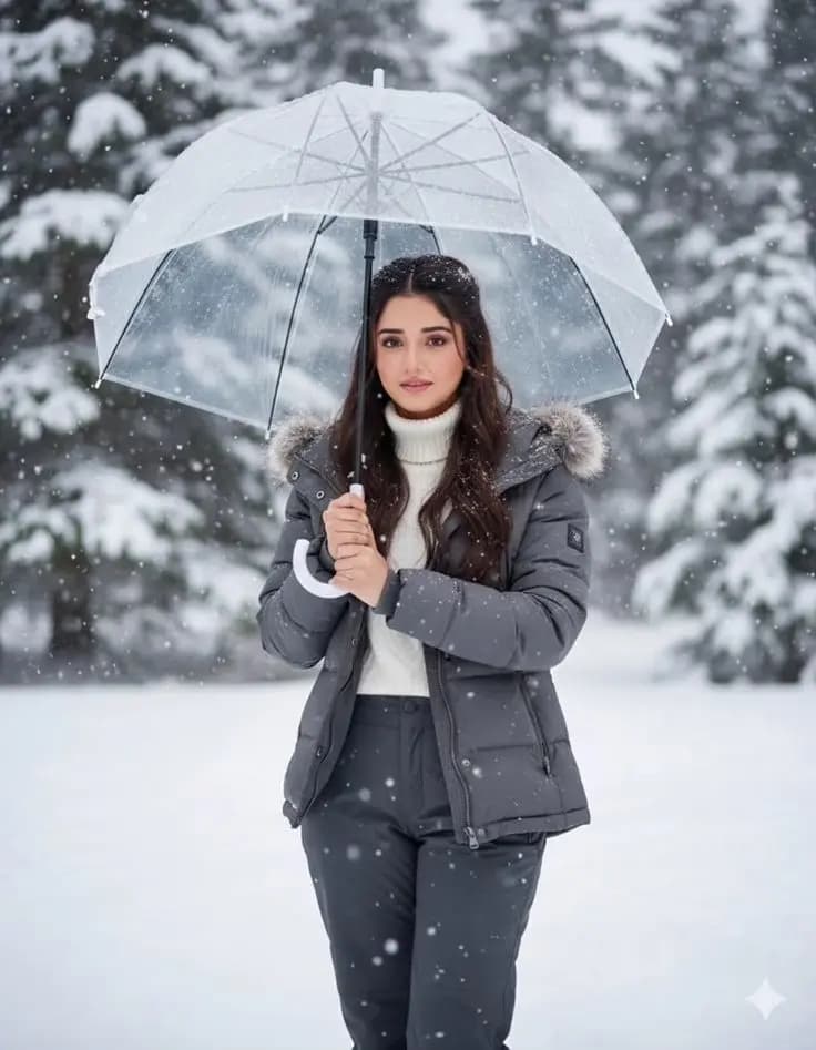 Elegance in a Winter Wonderland — example output