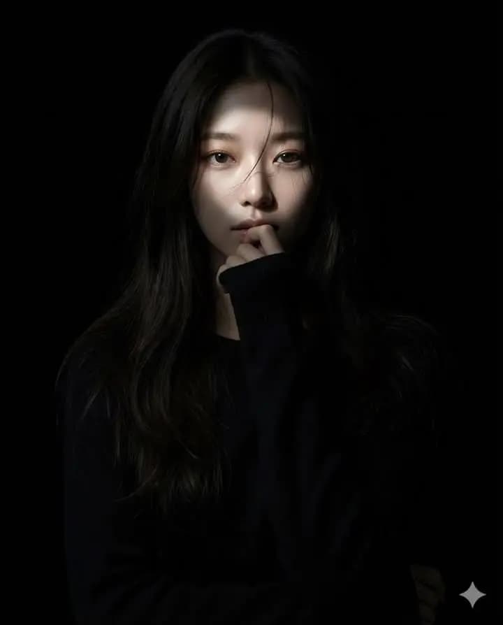 Enigmatic Elegance in Shadows — example output