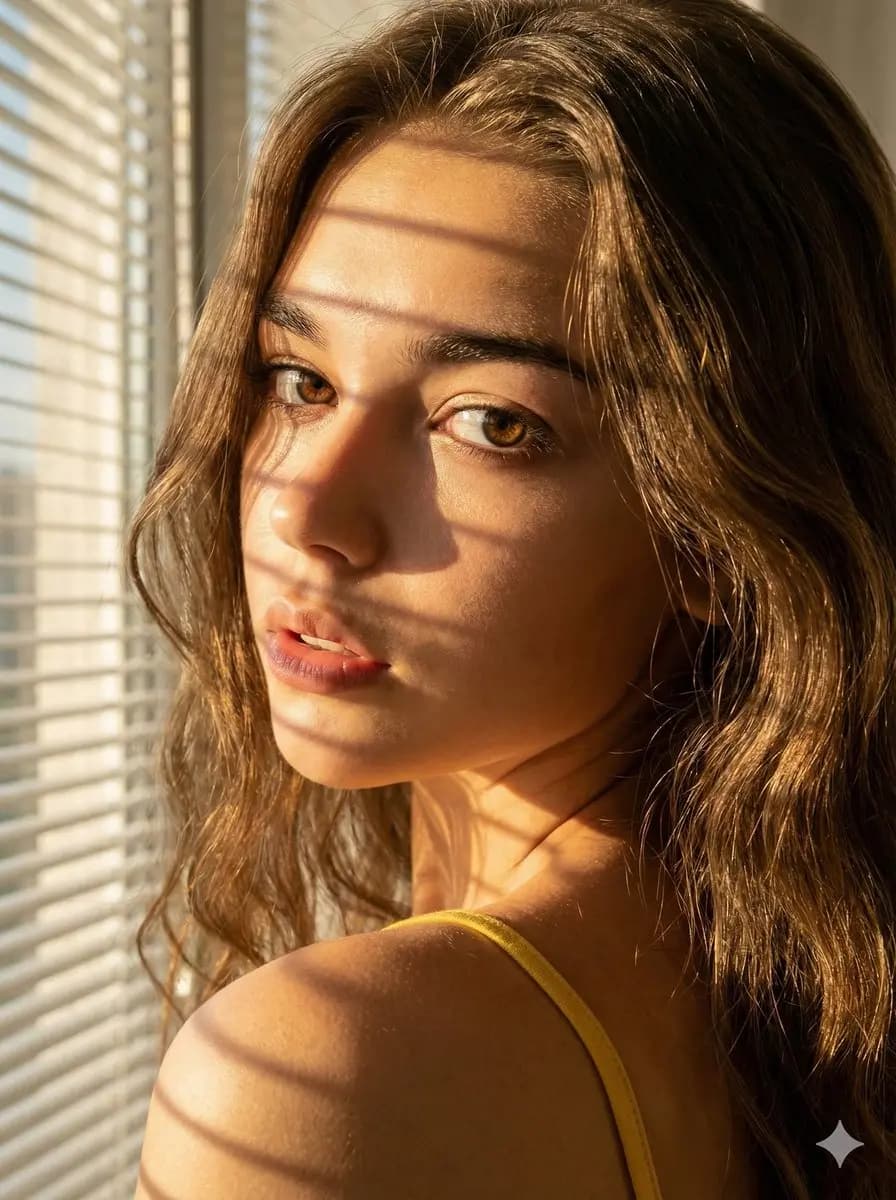Golden Glows and Warm Shadows — example output