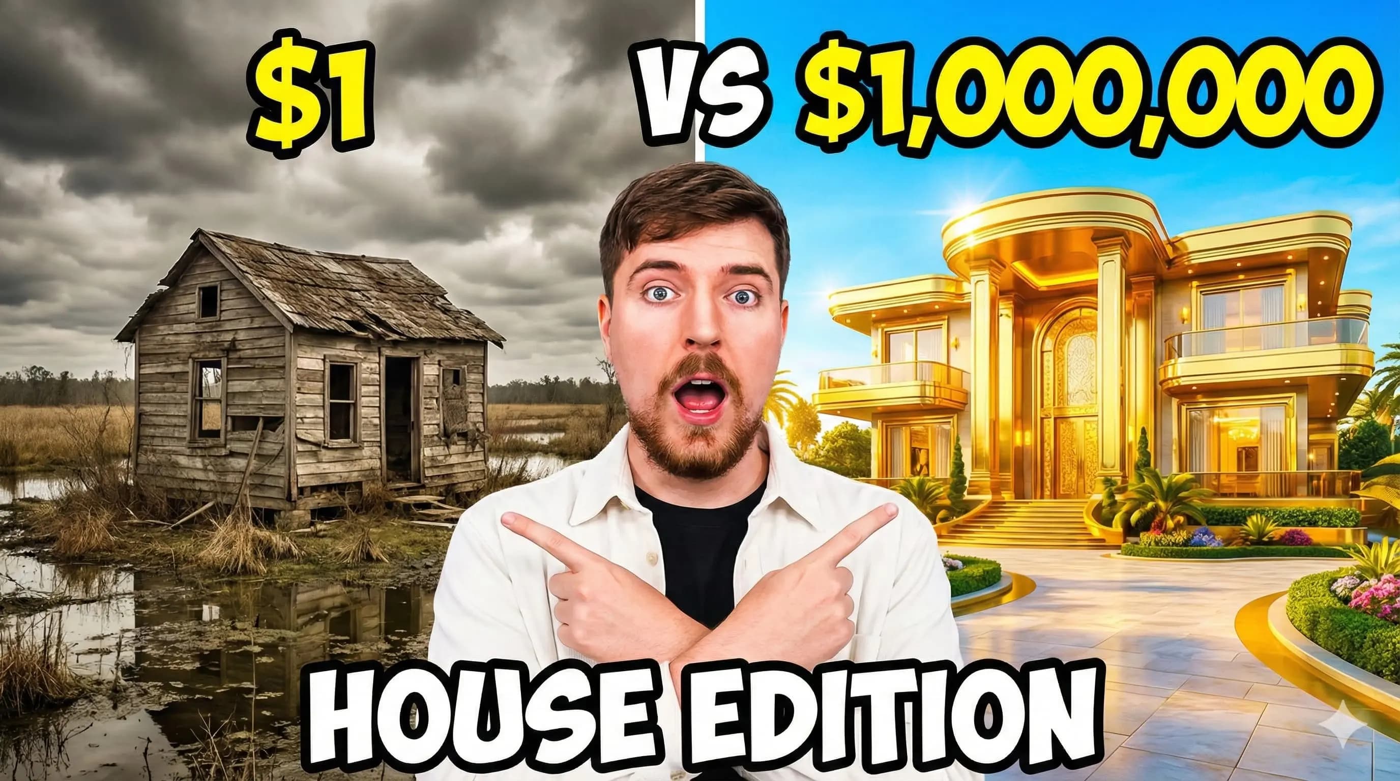 MrBeast Style - Comparison Split — example output
