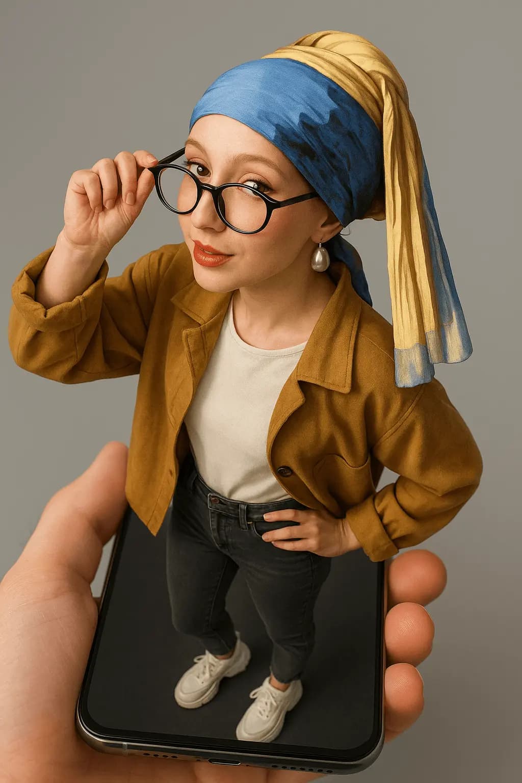 Perspective 3D Pop-Out Effect — example output