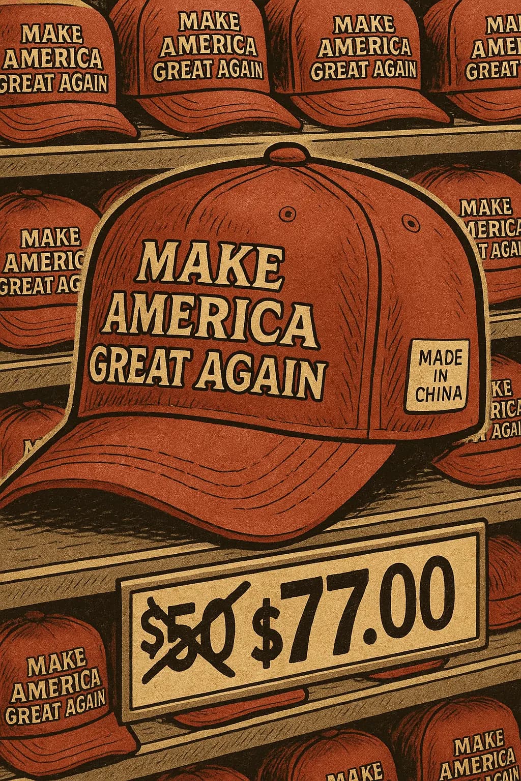 Satirical Cartoon Generation — example output
