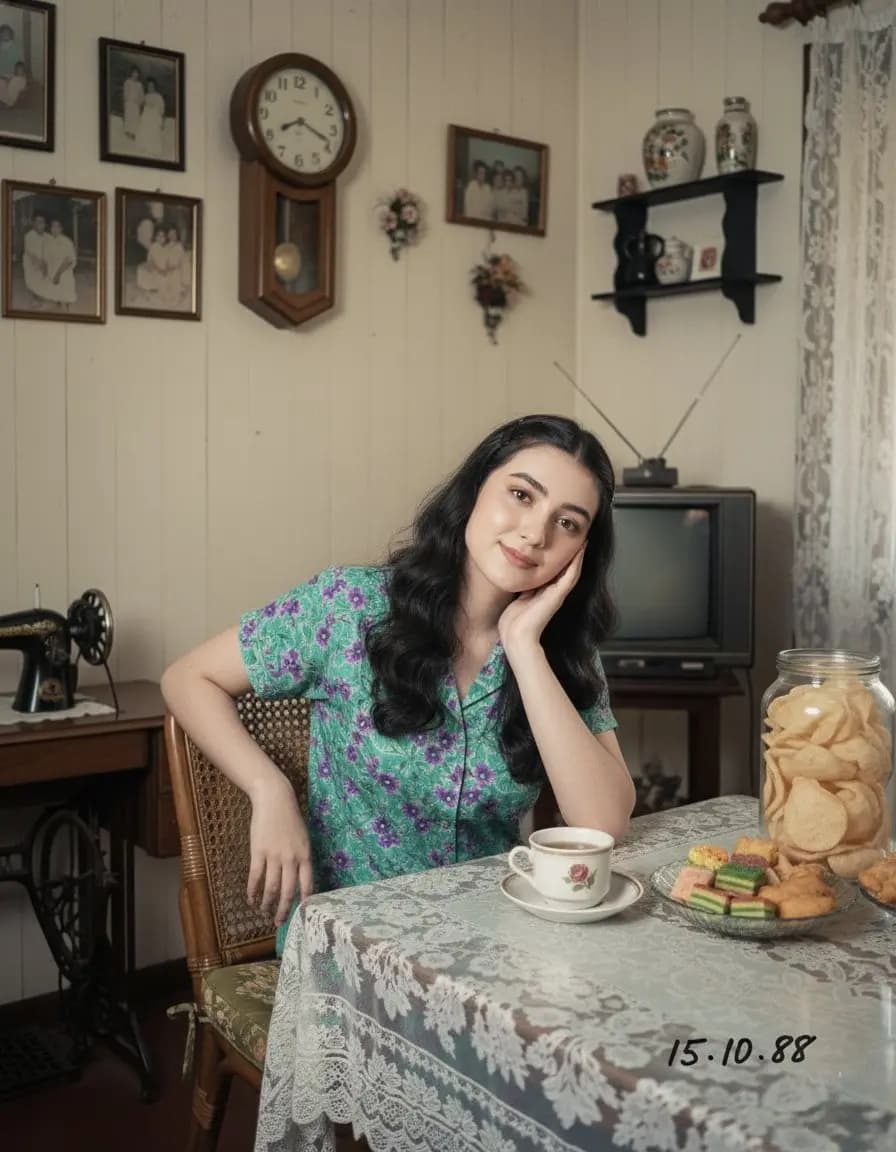A Glimpse of the 80s: Nostalgia in Every Detail