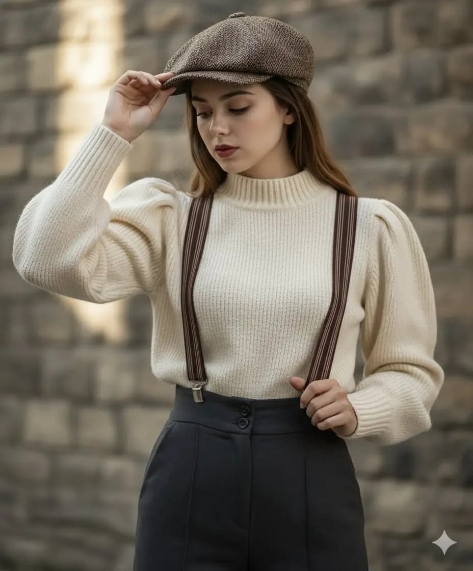 A Timeless Muse Amidst Ancient Walls