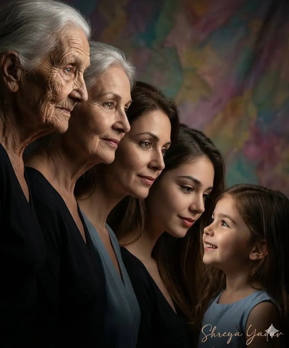 A Timeless Portrait: Generations of Grace \U0001F31F