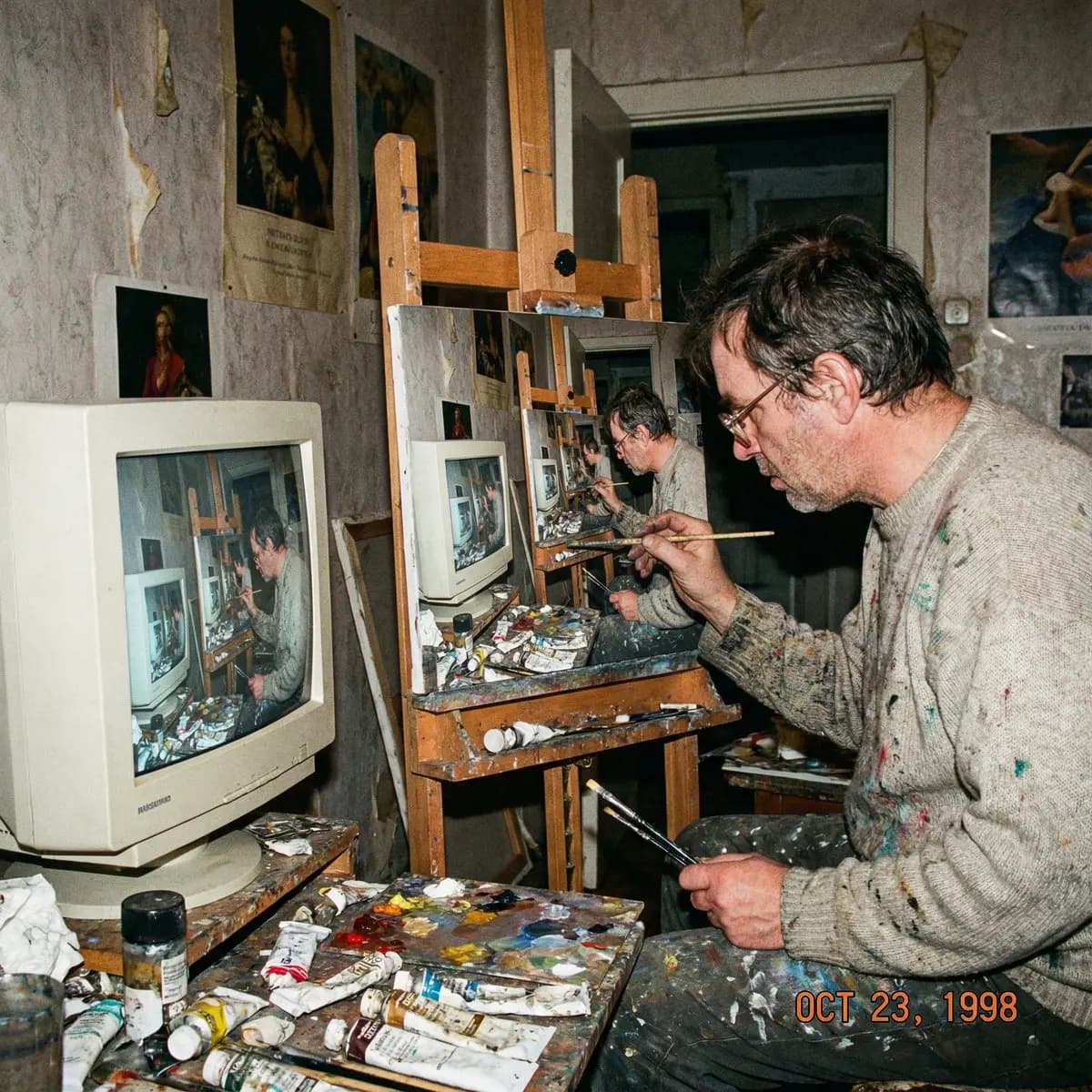 Art in Repetition: Capturing Creation''s Echo