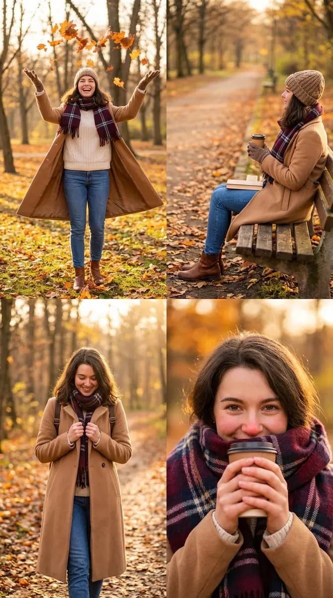 Autumn Aesthetics: Cozy Layers & Nature''s Palette