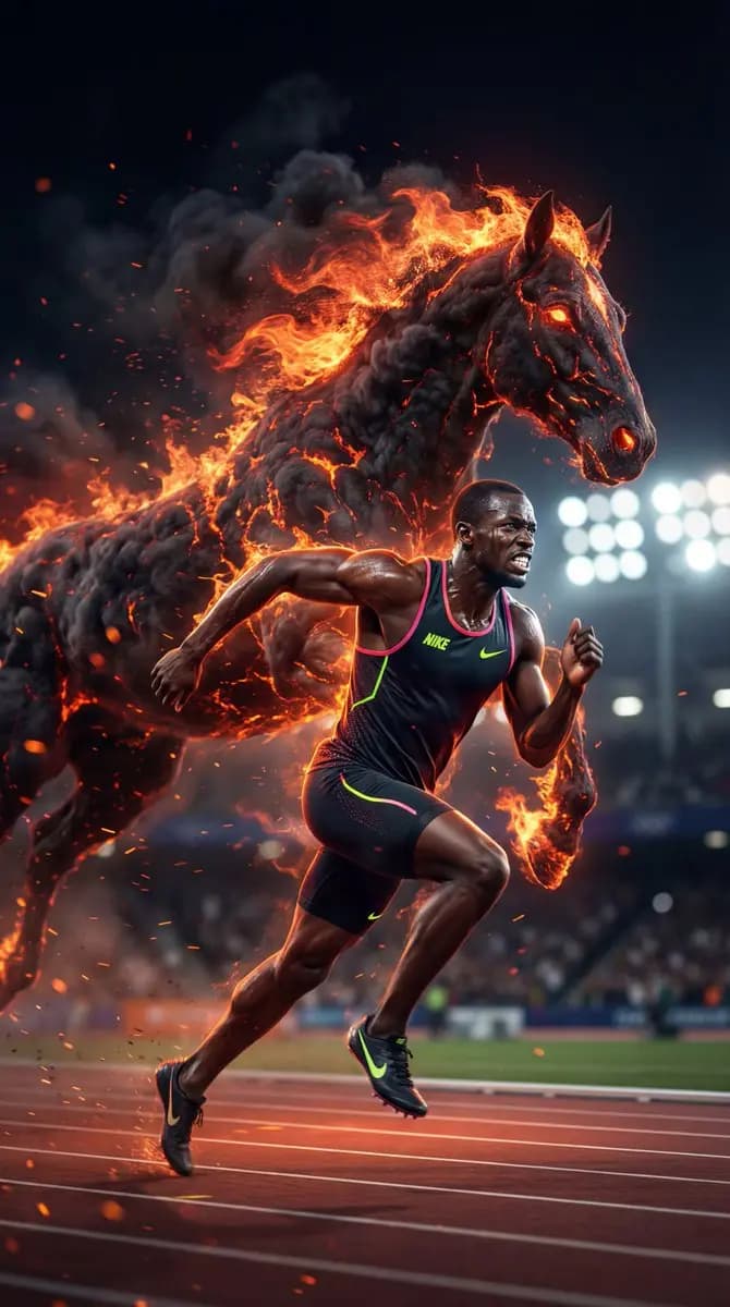 Chasing Fire: The Sprint of a Lifetime