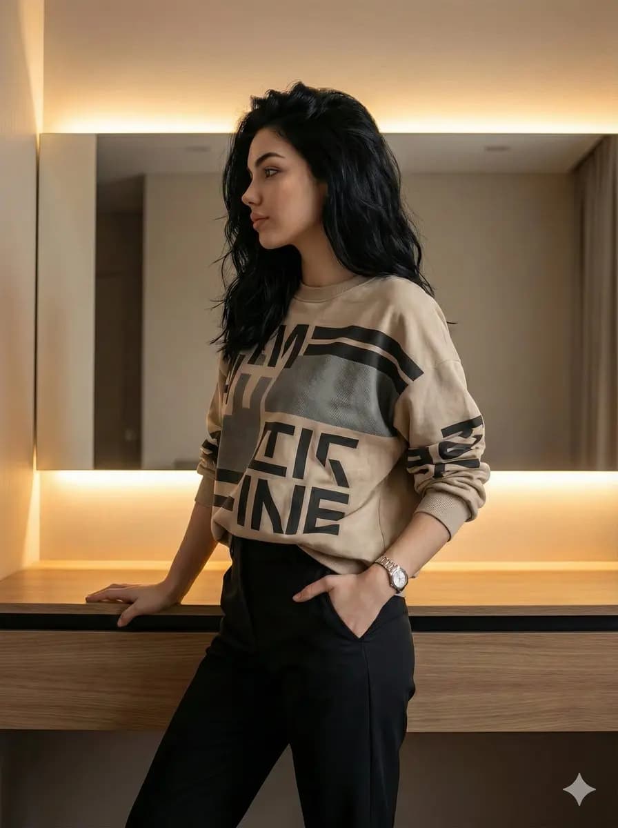 Cinematic Chic: A Portrait of Confidence