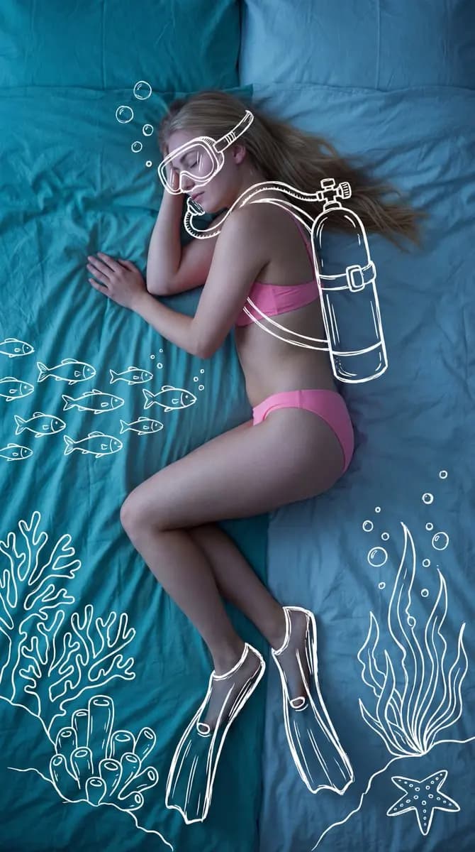 Dreaming Deep: A Whimsical Underwater Fantasy