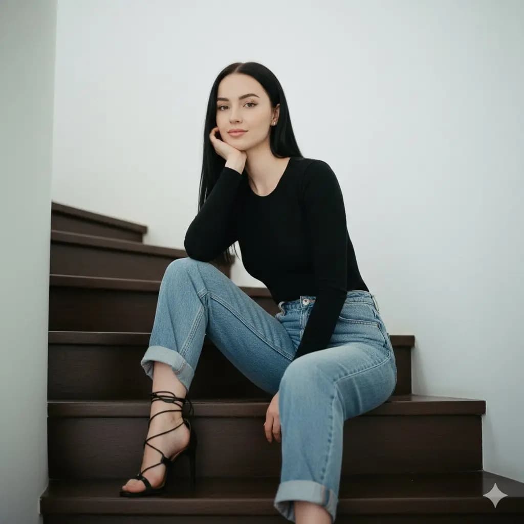 Elegance Meets Playfulness on Stylish Stairs