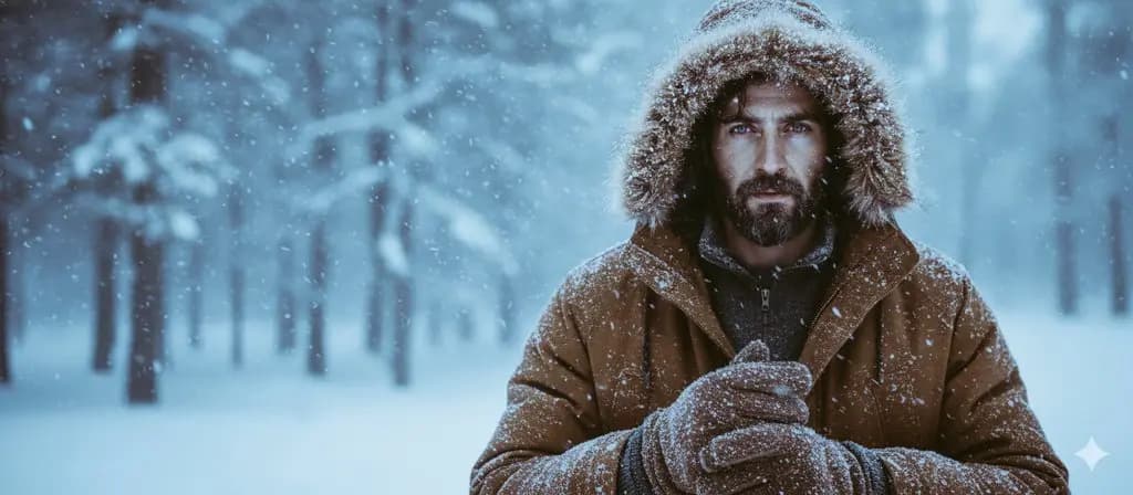 Frosted Gaze: Survival in the Winter Wilderness