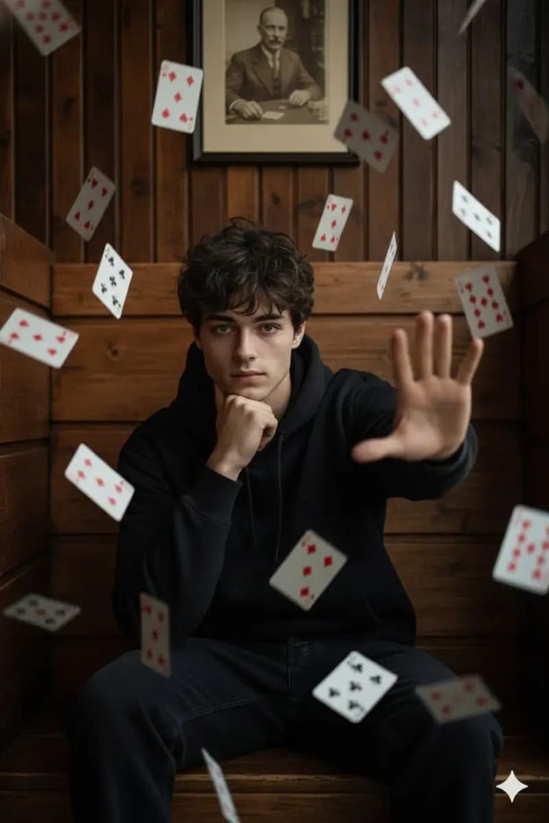 Master of Chance: Card Magic in Motion