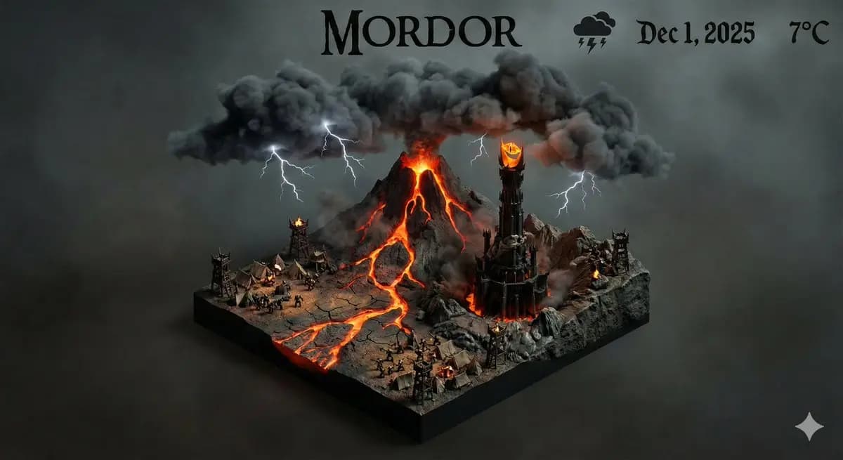 Miniature Metropolis: Real-Time Weather in 3D Brilliance