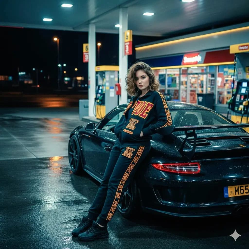 Night Drive Vibes: Porsche Meets City Lights