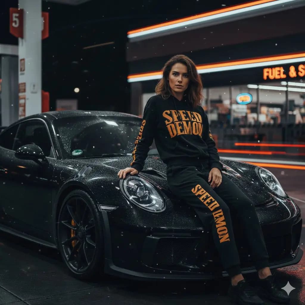 Night Vibes: Porsche GT3 RS Meets Urban Glam
