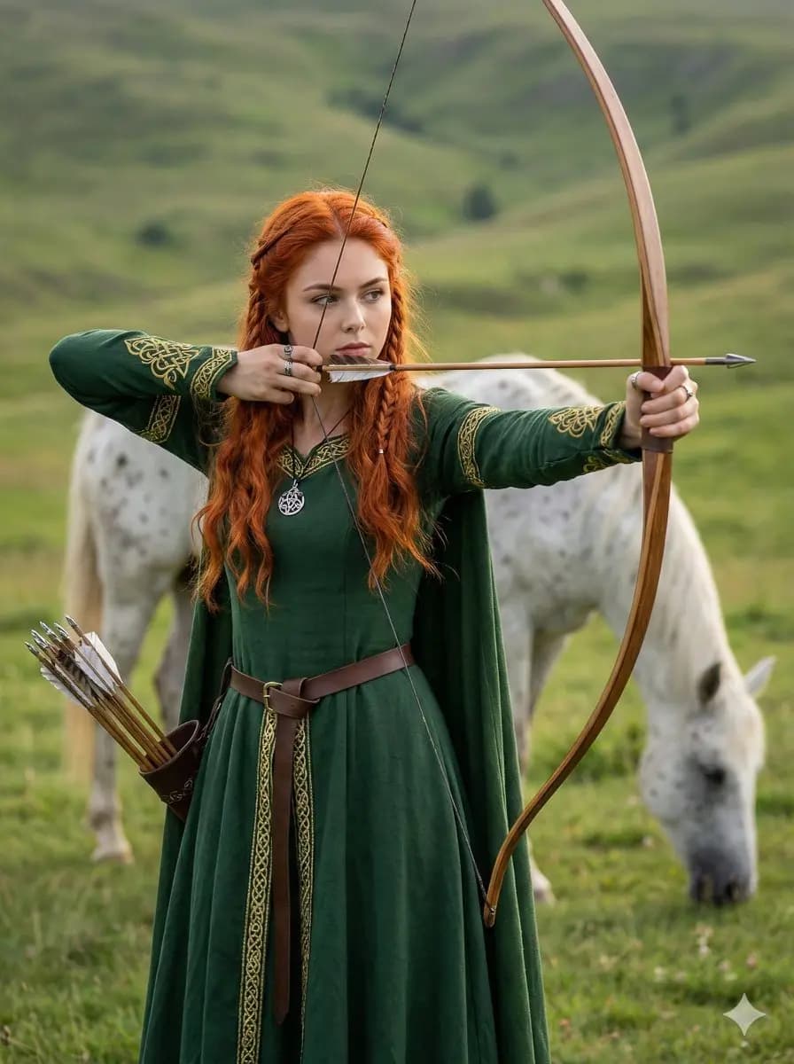 Precision in the Meadow: A Heroine''s Aim