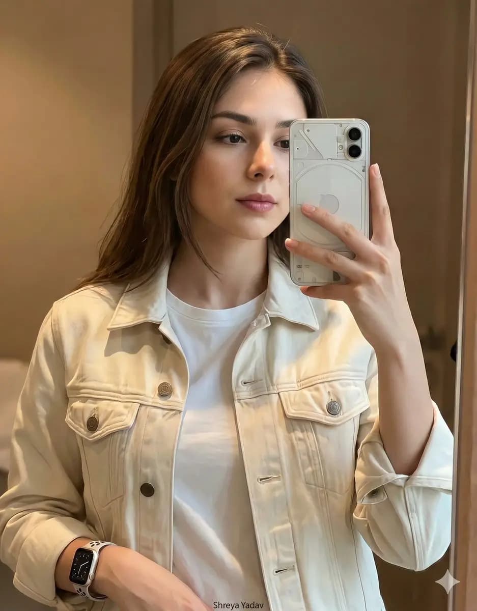Reflections of Style: A Mirror Selfie Masterpiece