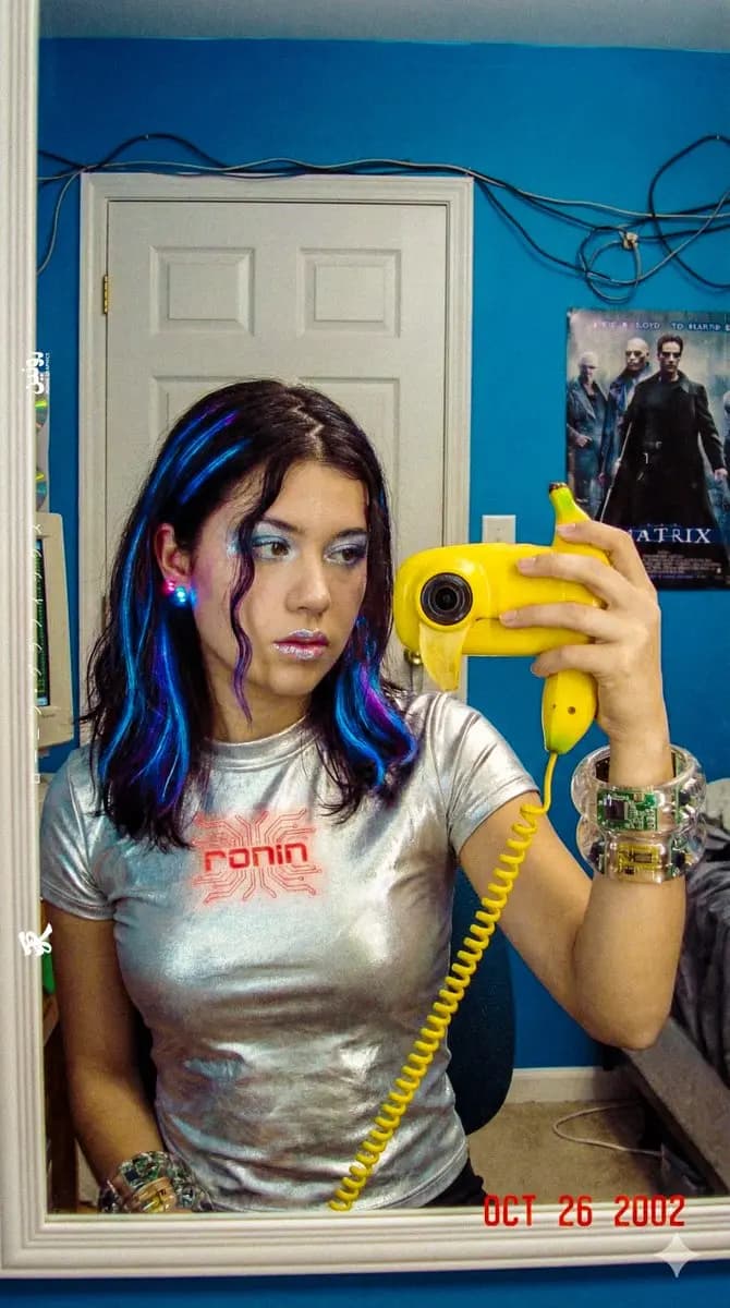 Retro Tech Meets Futuristic Vibes: The Banana Phone 2002 G-Edition