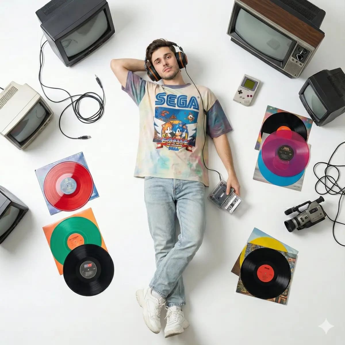 Retro Vibes: A 90s Dreamscape Unveiled