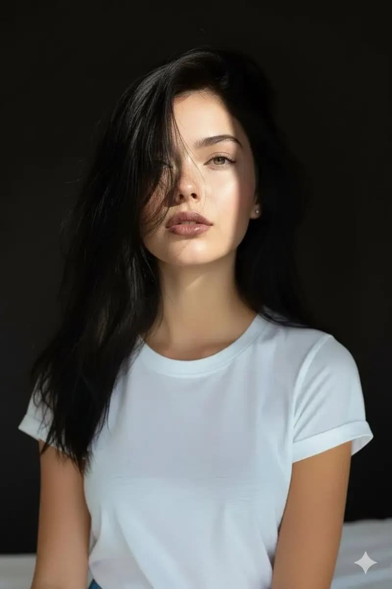 Sunlit Elegance: A Portrait of Strength and Beauty