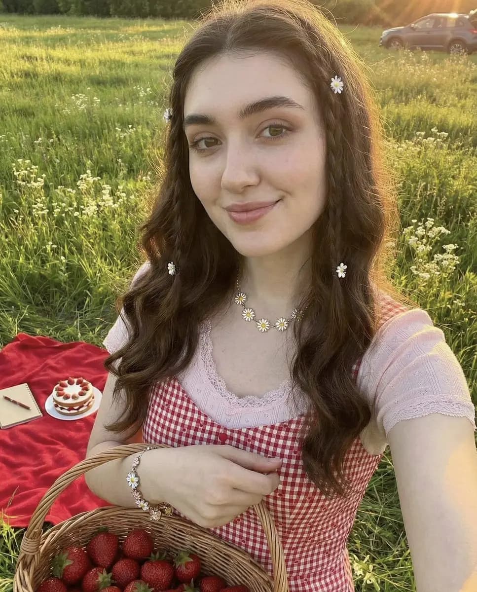 Sunny Picnic Vibes with a Berry Twist