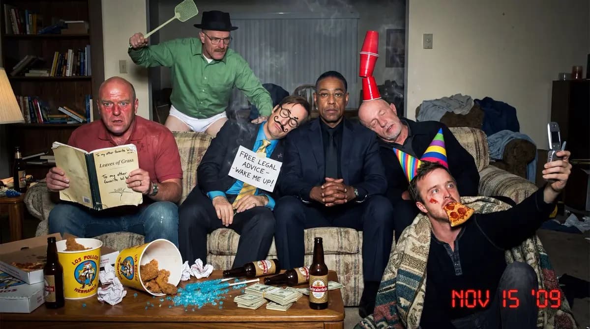 When Breaking Bad Meets Party Chaos: A Hilarious Flashback